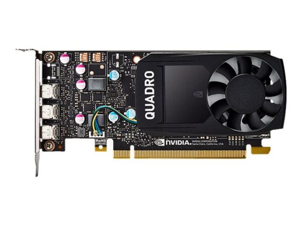 FUJITSU NVIDIA Quadro P400 2Go connectors 3x miniDP PCIe x16 without adapter Low Profile