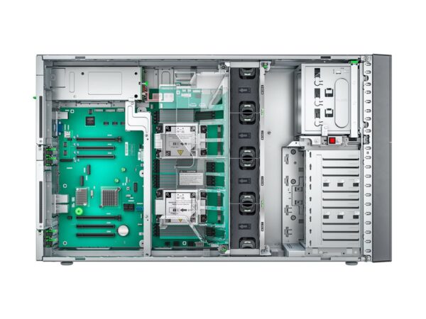FUJITSU TX2550M7 Intel Xeon Silver 4410Y 12C LFFx8 32Go DDR5-4800 R ECC IRMC S6 900W TPM 2.0 V1 IND MOD INSTALL