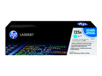HP 125A original Colour LaserJet Toner cartridge CB541A cyan standard capacity 1.400 pages 1-pack