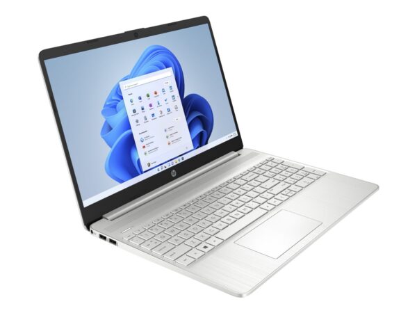 HP 15s-fq5025nf Intel Core i5-1235U 15.6p FHD 16Go DDR4 2DM 3200 512Go PCIe value UMA W11H Natural Silver