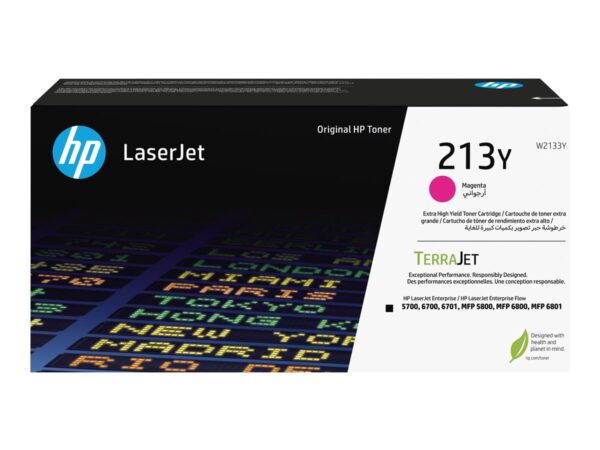 HP 213Y Magenta Original LaserJet Toner Cartridge