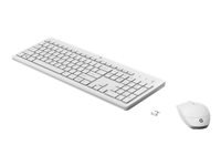HP 230 Wireless Mouse and Keyboard Combo White