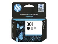 HP 301 original Ink cartridge CH561EE 310 black standard capacity 3ml 190 pages 1-pack Blister multi tag