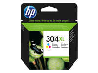HP 304XL original Ink cartridge N9K07AE 301 Tri-Color Blister