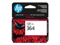 HP 364 original Ink cartridge CB317EE BA1 photo black standard capacity 3ml 1-pack with Vivera Ink cartridge