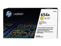 HP 654A original Toner cartridge CF332A yellow standard capacity 15.000 pages 1-pack