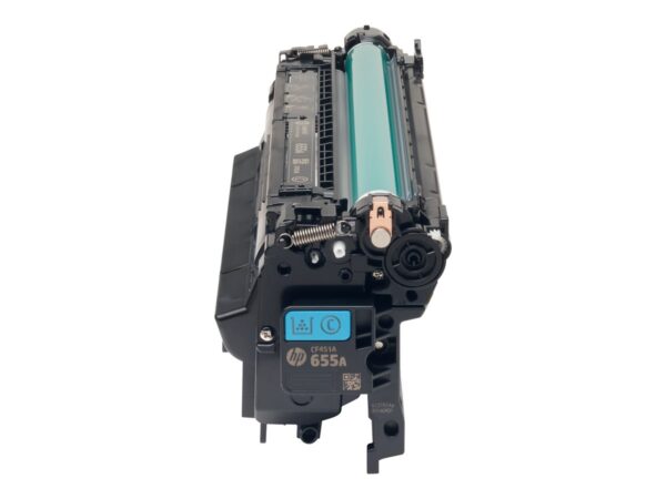 HP 655A original LaserJet Toner cartridge CF451 Cyan