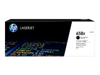 HP 658X Black LaserJet Toner Cartridge