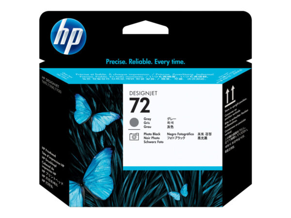 HP 72 original printhead C9380A grey and photo black standard capacity 1-pack