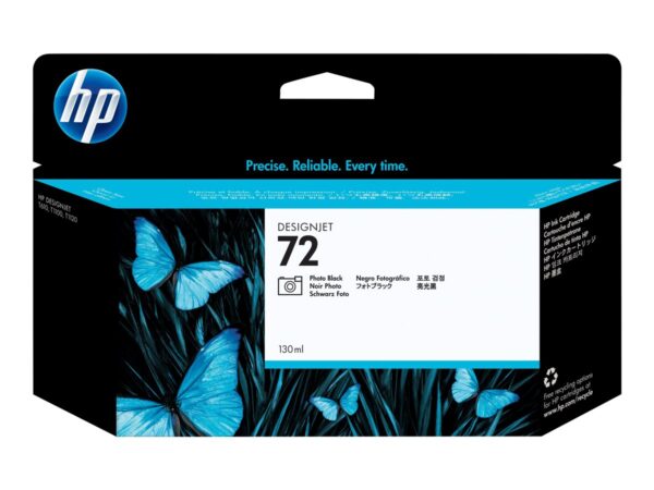 HP 72 original UV Ink cartridge C9370A photo black high capacity 130ml 1-pack