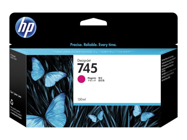 HP 745 original Ink cartridge F9J95A Magenta 130 ml