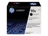 HP 90X original Toner cartridge CE390X black high capacity 24.000 pages 1-pack Smart Printing Technology