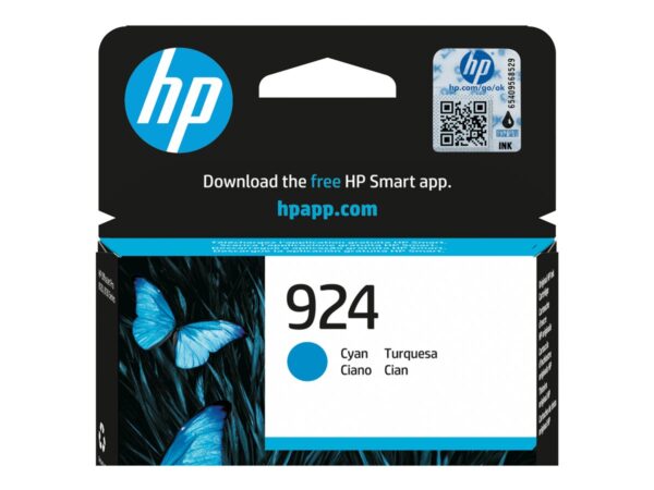 HP 924 Cyan Original Ink Cartridge