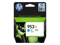 HP 953XL original High Yield Ink cartridge F6U16AE 301 Cyan Blister