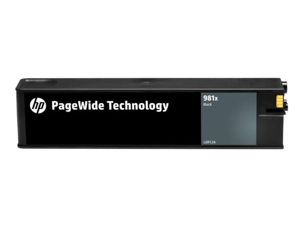 HP 981X original High Yield Black PageWide Cartridge L0R12A