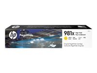 HP 981X original High Yield Yellow PageWide Cartridge L0R11A