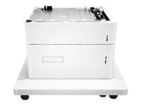 HP Bac 550 feuilles et Bac Haute Capacite 2 000 feuilles et support
