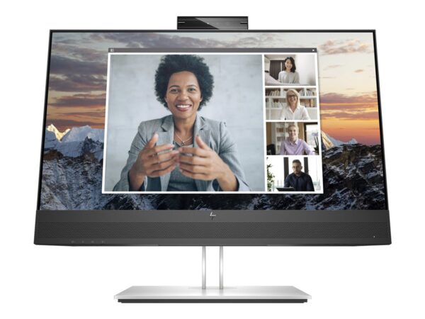 HP Écran de conférence E24m G4 FHD avec webcam 5Mpx 23.8p FHD 1920×1080 HDMI USB-C USB hub DisplayPort