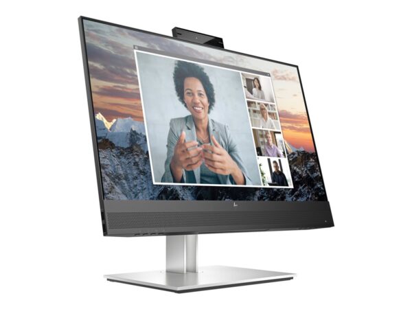 HP Écran de conférence E24m G4 FHD avec webcam 5Mpx 23.8p FHD 1920×1080 HDMI USB-C USB hub DisplayPort