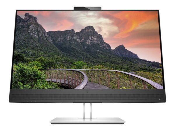 HP Écran de conférence E27m G4 QHD avec webcam 5Mpx 27p QHD 2560×1440 HDMI USB-C USB hub DisplayPort 3/3/0
