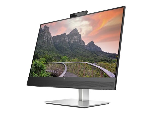 HP Écran de conférence E27m G4 QHD avec webcam 5Mpx 27p QHD 2560×1440 HDMI USB-C USB hub DisplayPort 3/3/0