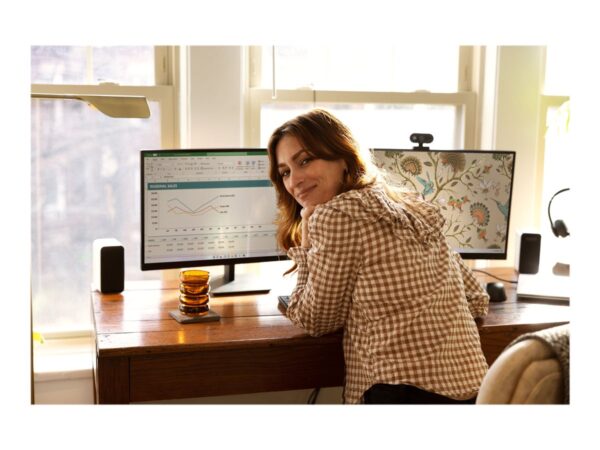 HP Écran P24h G5 FHD 23.8p FHD 1920×1080 HDMI VGA DisplayPort