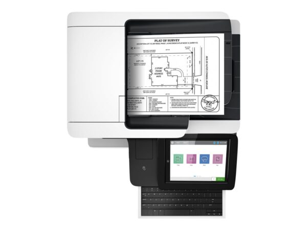 HP LaserJet Enterprise Flow MFP M528z MFP Mono B/W laser A4 210x297mm A4 43ppm 650 sheets USB 2.0 LAN Wi-Fi NFC USB