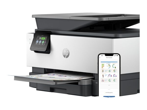 HP Officejet Pro 9120b All-in-One MFP colour ink-jet A4 19ppmcopy 20ppmprint 250 sheets USB 2.0 LAN Wi-Fi USB host