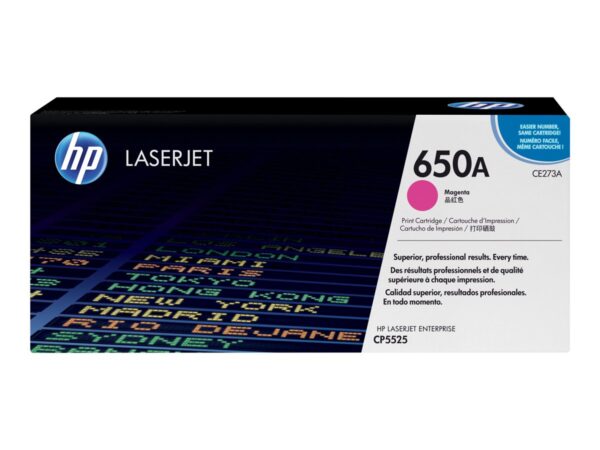 HP original Colour LaserJet CE273A Toner cartridge magenta standard capacity 15.000 pages 1-pack