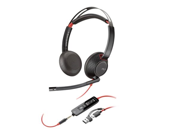 HP Poly BW 5220 USB-C HS +3.5mmP +USB-C/A