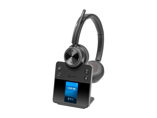 HP Poly Savi 7420 Office Stereo Microsoft Teams Certified DECT 1880-1900 MHz Headset-EURO