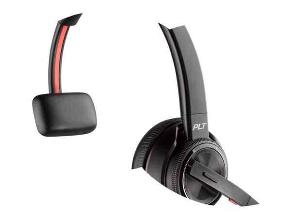 HP Poly Savi 8210-M Office DECT 1880-1900 MHz Single Ear Headset-EURO