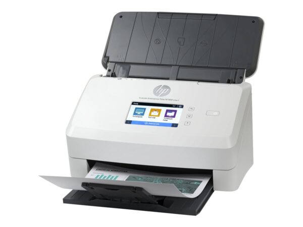 HP ScanJet Ent Flow N7000 snw1 scanner à défilement Réseau/USB A4 recto-verso avec chargeur auto 80 feuilles – jusqu’à 75 ppm/150ipm