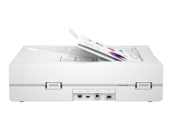 HP ScanJet Enterprise Flow N6600 fnw1 scanner à plat Réseau/USB A4 avec chargeur auto de 100 feuilles – jusqu’à 50 ppm/100ipm