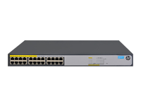 HPE 1420 24G PoE+ (124W) Switch Commutateur non géré 12 x 10/100/1000 PoE+ + 12 x 10/100/1000 de bureau