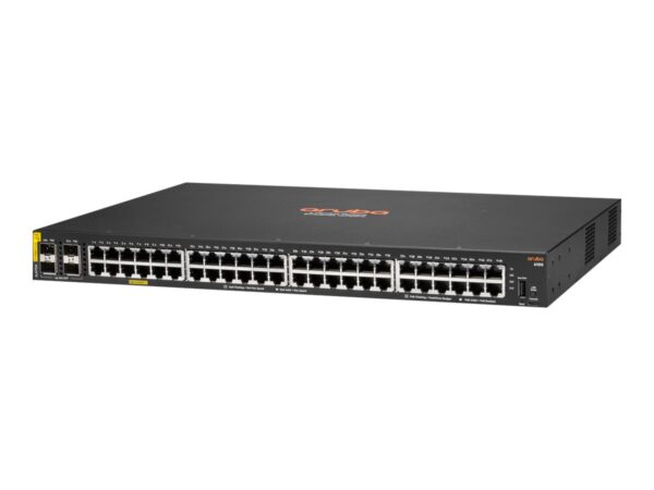 HPE Aruba 6100 48G Class4 PoE 4SFP+ 370W Switch Europe – English localization