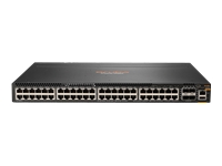 HPE Aruba 6300M 48-port 1GbE and 4-port SFP56 Power-to-Port 2 Fan Trays 1 PSU Bundle