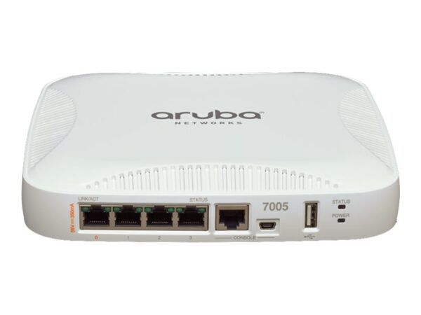HPE Aruba 7005 (RW) 4-port 10/100/1000BASE-T 16 AP and 1K Client Controller