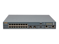 HPE Aruba 7010 (RW) 16p 150W PoE+ 10/100/1000BASE-T 1G BASE-X SFP 32 AP and 2K Clients Controller