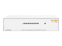 HPE Networking Instant On 1430 8G Switch Commutateur non géré 8 x 10/100/1000 de bureau fixation murale BTO