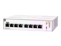 HPE Networking Instant On 1830 8G Switch Commutateur intelligent 8 x 10/100/1000 de bureau