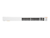 HPE Networking Instant On 1960 24G 2XGT 2SFP+ Switch Commutateur Géré 24 x 10/100/1000 + 2 x10 Gigabit SFP+ + 2 x 100/1000/10GBase T
