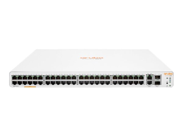 HPE Networking Instant On 1960 48G 2XGT 2SFP+ Switch Commutateur C2+ intelligent 48 x 10/100/1000 + 2 x 10 Gigabit SFP+ + 2 x 10 Gb