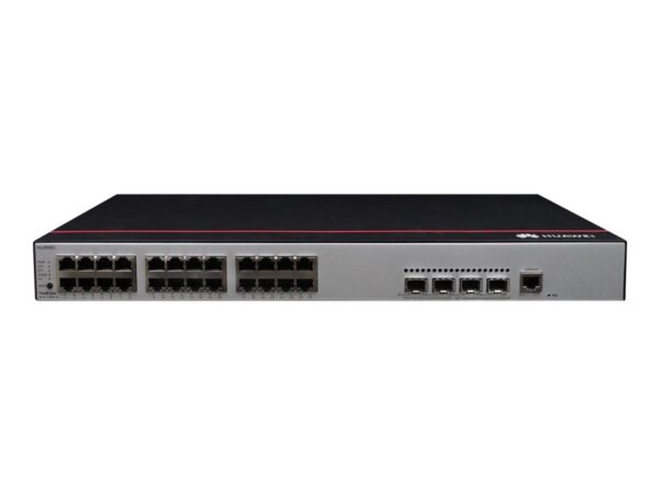 HUAWEI S5735-L24P4S-A1 24×10/100/1000BASE-T ports 4xGE SFP ports PoE+ AC power + S57XX-L Series Basic SW Per Device