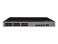 HUAWEI S5735-L24P4X-A1 24×10/100/1000BASE-T ports 4x10GE SFP+ ports PoE+ AC power + S57XX-L Series Basic SW Per Device