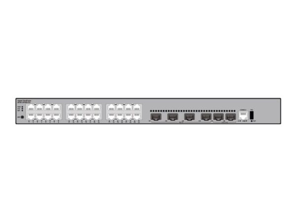 HUAWEI S5735-L24T4XE-A-V2 24×10/100/1000BASE-T Ports 4x10GE SFP+ Ports 2x12GE Stack Ports AC Power