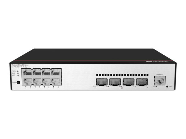 HUAWEI S5735-L8T4S-A-V2 8×10/100/1000BASE-T Ports 4xGE SFP Ports AC Power