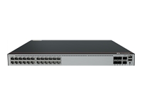 HUAWEI S5735-S24PN4XE-V2 24×10/100/1000/2.5GBASE-T ports PoE+ 4x10GE SFP+ ports 2x12GE stack ports without power module