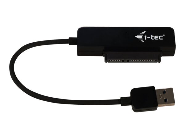 I-TEC USB 3.0 Advance MySafe Easy Enclosure 6.4cm 2.5p External Enclosure for SATA HDD itegrated cable black