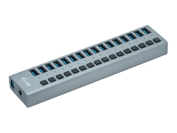 I-TEC USB 3.0 Charging HUB 16port port with external adapter 90W 16xUSB chargingport for Tablets Notebooks Ultrabooks PC